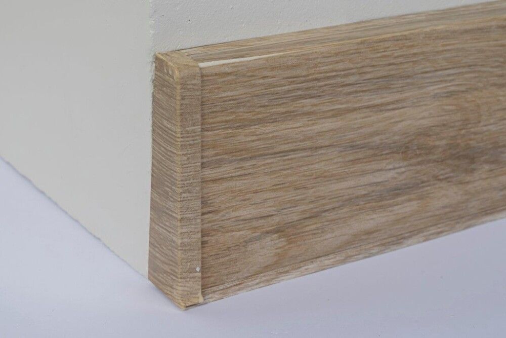 Põrandaliistu ots PVC Tuscany Oak vasak 22 x 75 mm