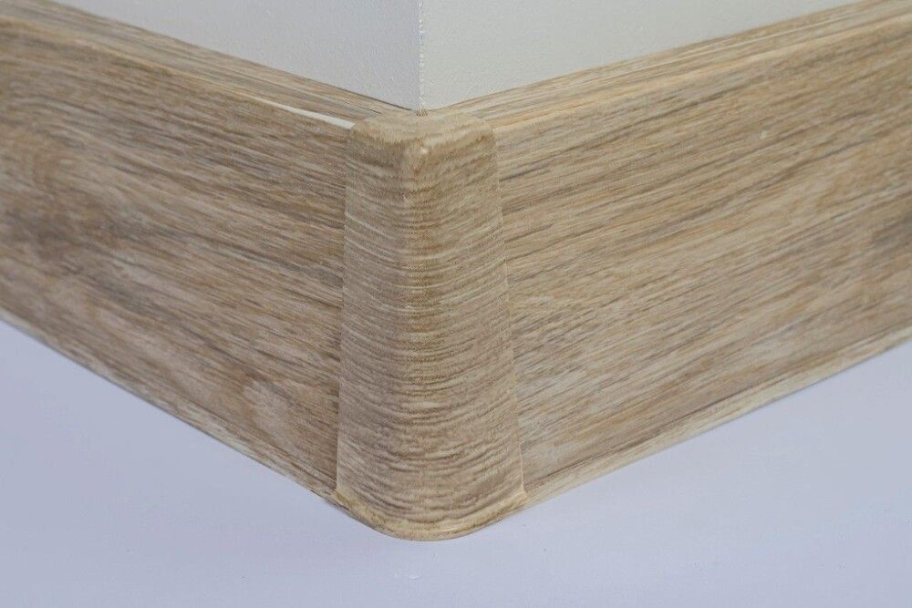 Põrandaliistu välisnurk PVC Tuscany Oak 22 x 75 mm