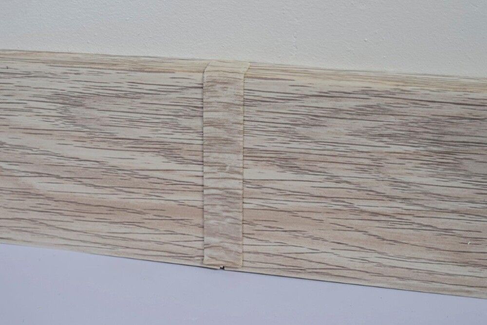 Põrandaliistu ühendustükk PVC Bilbao Oak 22 x 75 mm