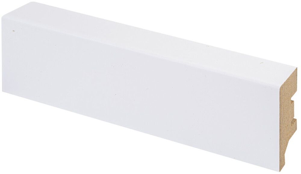 Põrandaliist Maler R2 MDF valge E0 14 x 42 x 2200 mm