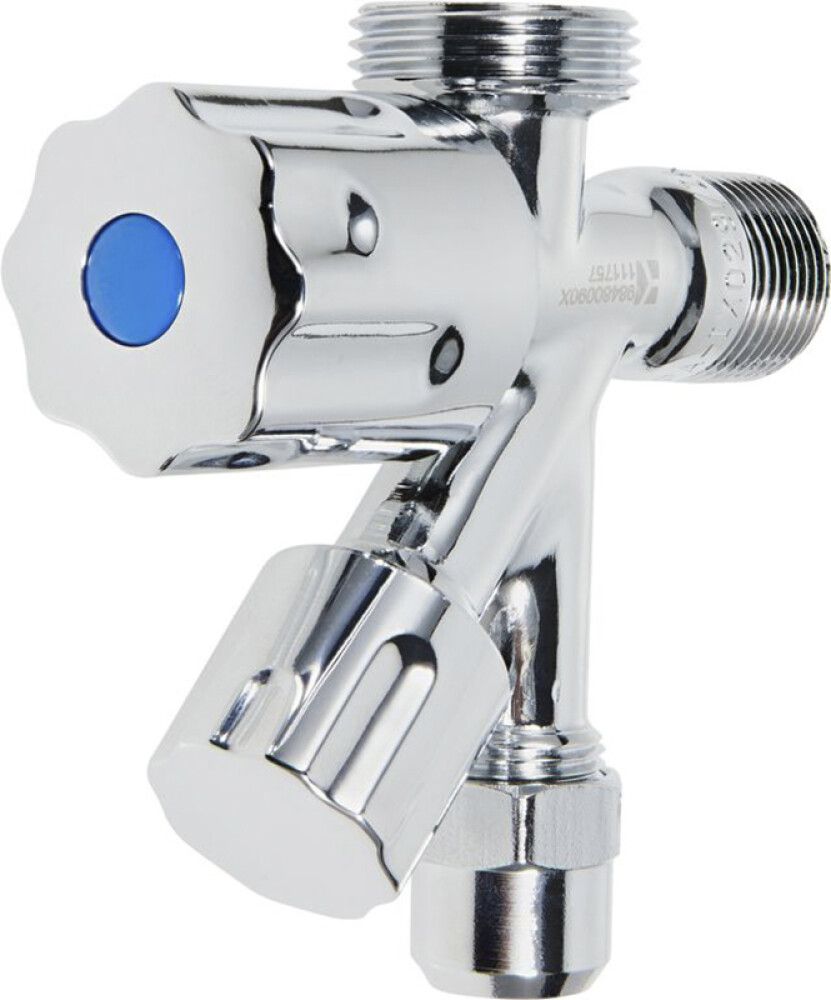 Nurkventiil kroomitud 1/2"