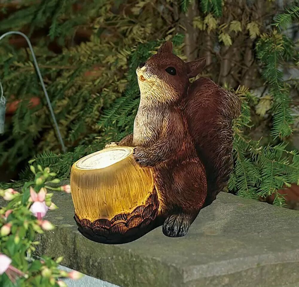 Päikesepatareiga valgusti Bauhaus Orav