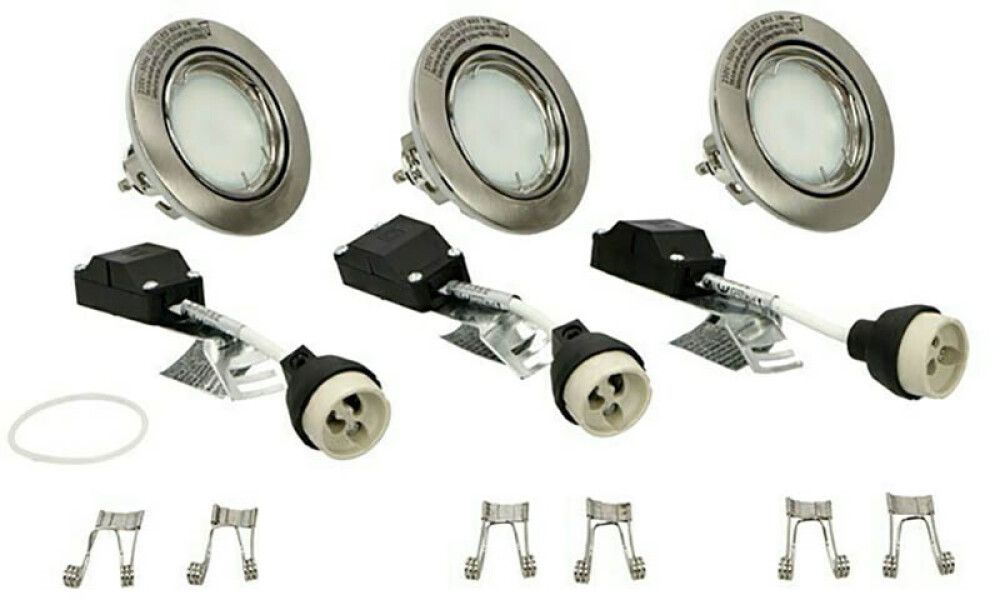 Süvistatavad LED-kohtvalgustid Tween Light 3 tk pakis