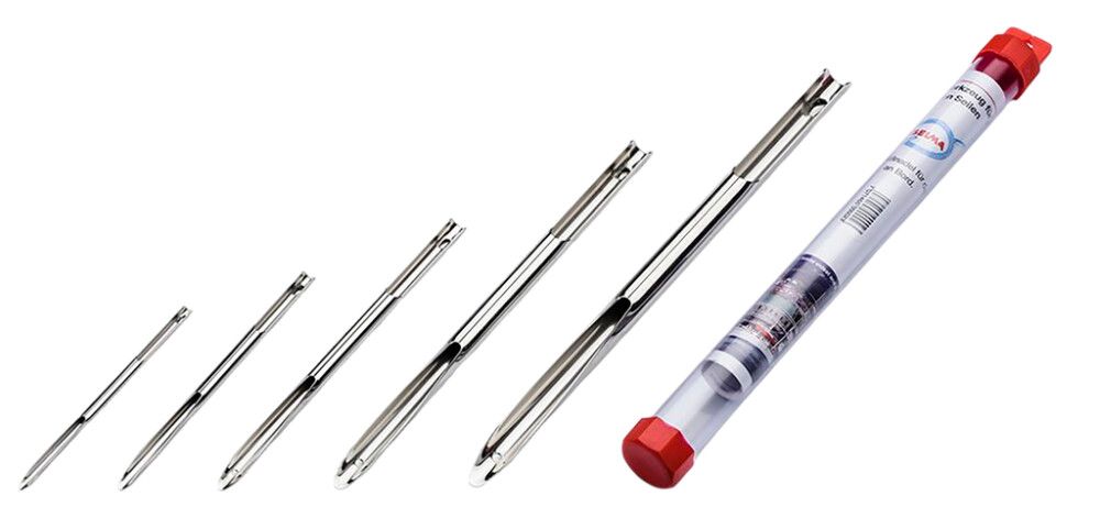 Pleissimisnõelte komplekt Seilflecht 2-16 mm 5-osaline