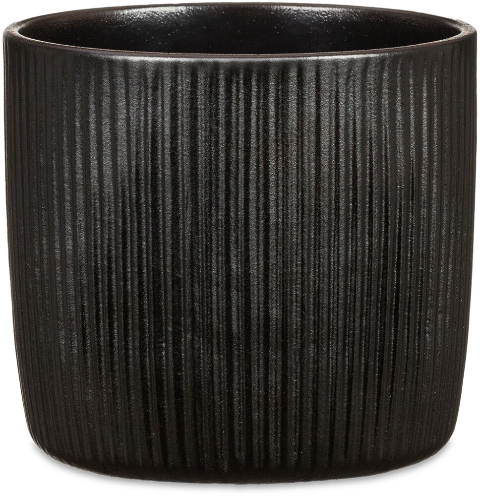 Ümbrispott  Scheurich Linea 909 Ø 13 cm, must