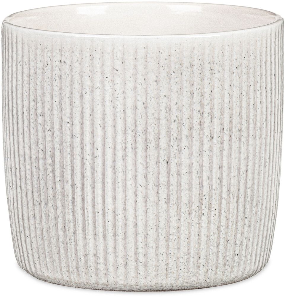 Ümbrispott  Scheurich Linea 909 Ø 15 cm, valge