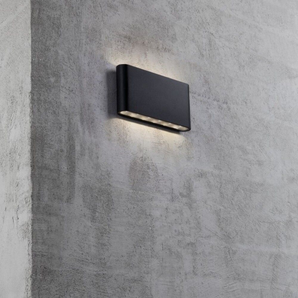 LED-välisvalgusti Nordlux Kinver must