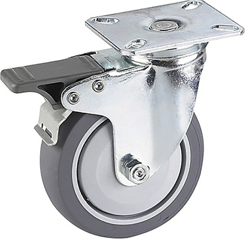 Ratas Stabilit Ø 125 mm piduriga