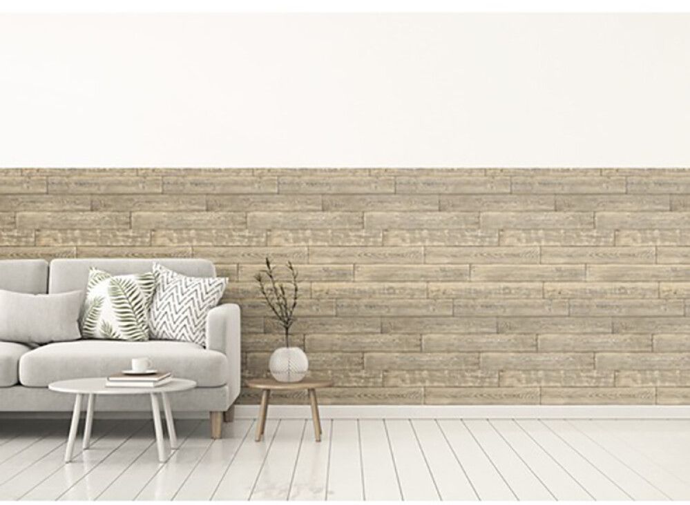 Niiskuskindel seinakate d-c-wall® Ceramics Shabby Wood 67,5 cm