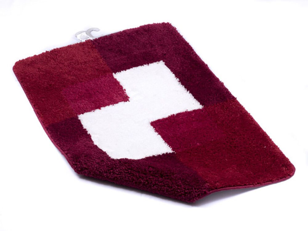 Vannitoavaip Ridder Coins punane 60 x 90 cm