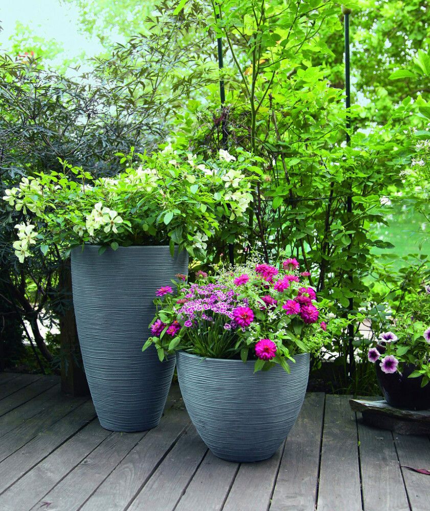 Lillepott Rund  Ø 40 cm, helehall