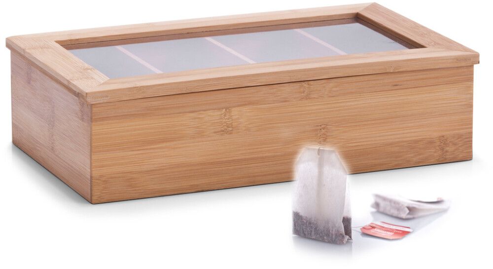 Teepakkide karp Zeller 33,5 x 9 x 20 cm