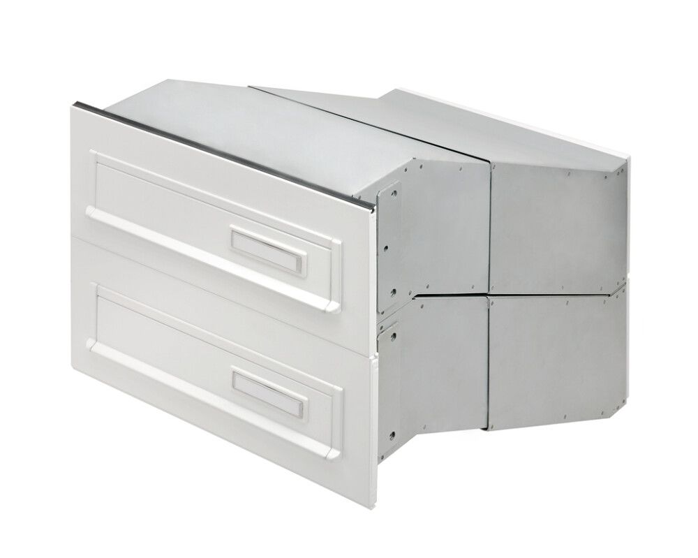 Süvistatav postkast Burg Wächter 795W valge