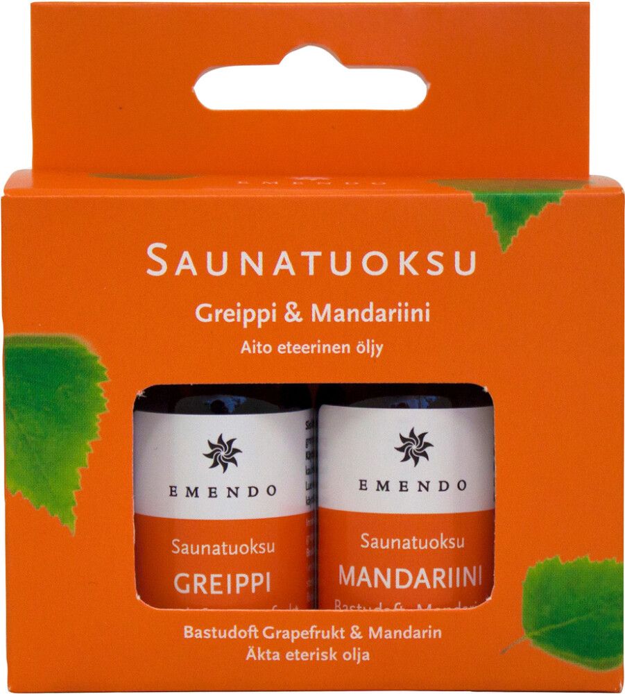 Saunaaroomid Emendo mandariin ja greip 2 x 10 ml