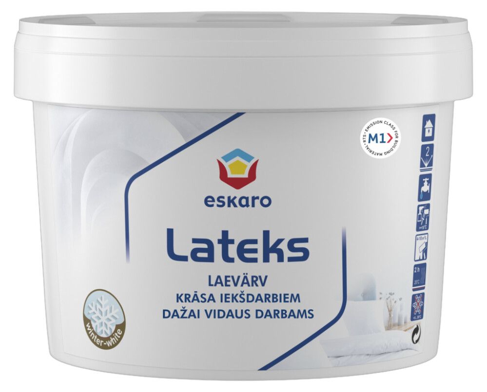 Laevärv Eskaro Lateks 10 l