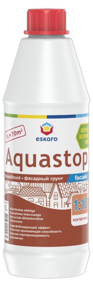Fassaadikrunt Eskaro Aquastop Facade 1 l