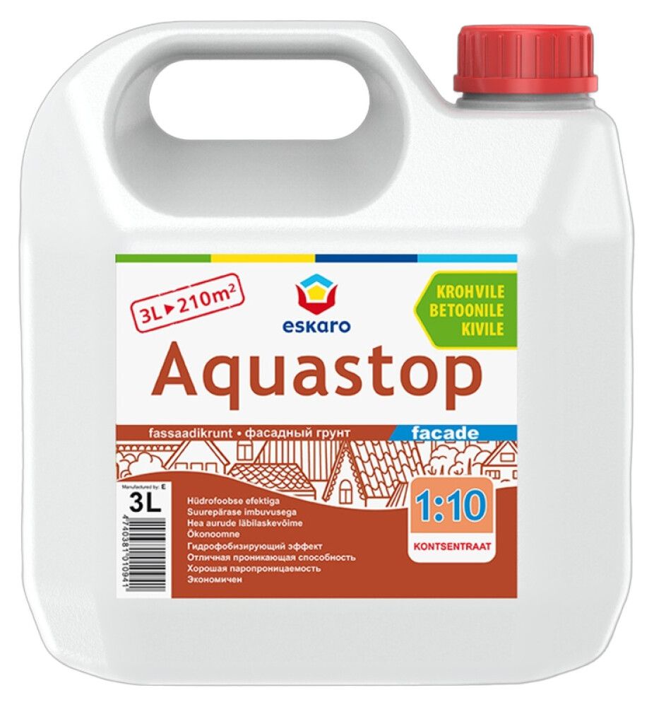 Fassaadikrunt Eskaro Aquastop Facade 3 l