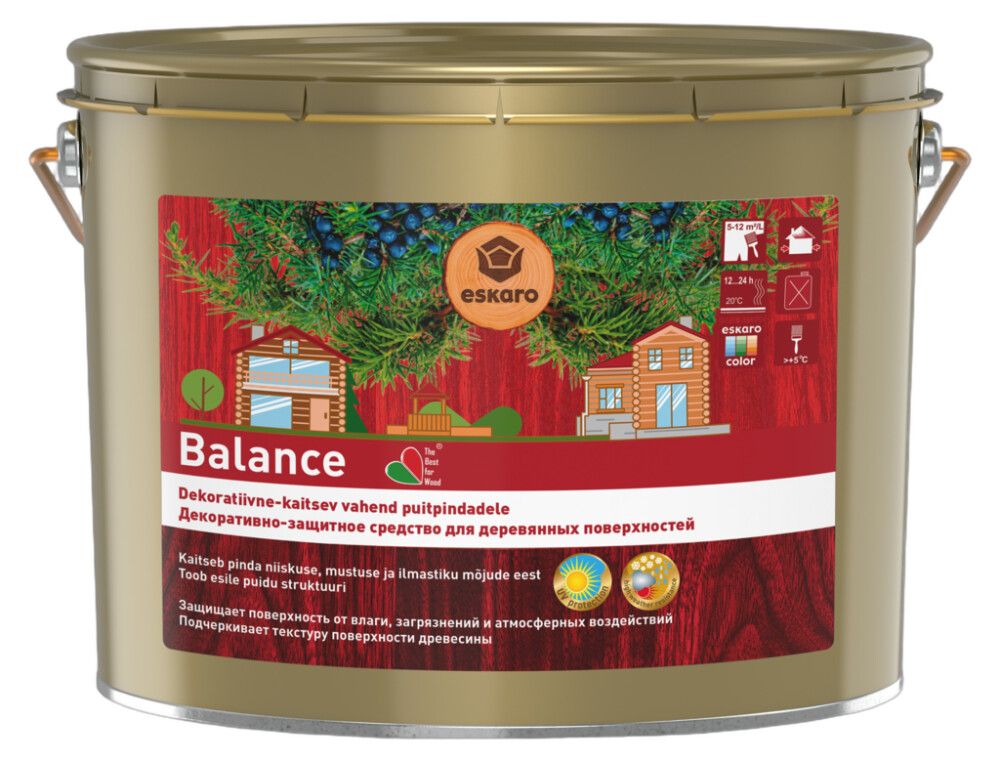 Puidukaitsevahend Eskaro Balance, palisander 9 l