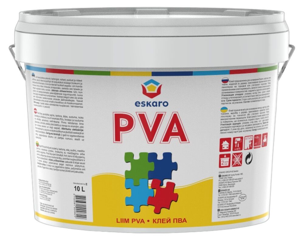 Liim Eskaro PVA 10 l