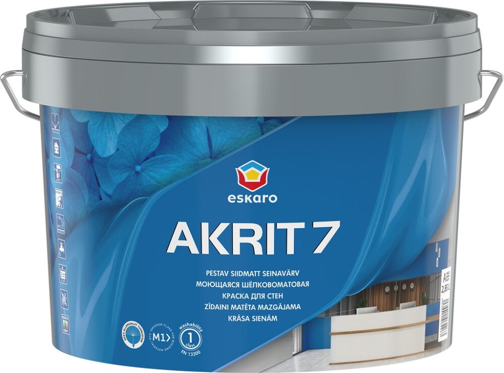 Seinavärv Eskaro Akrit 7 TR Ainult toonimiseks 2,7 l