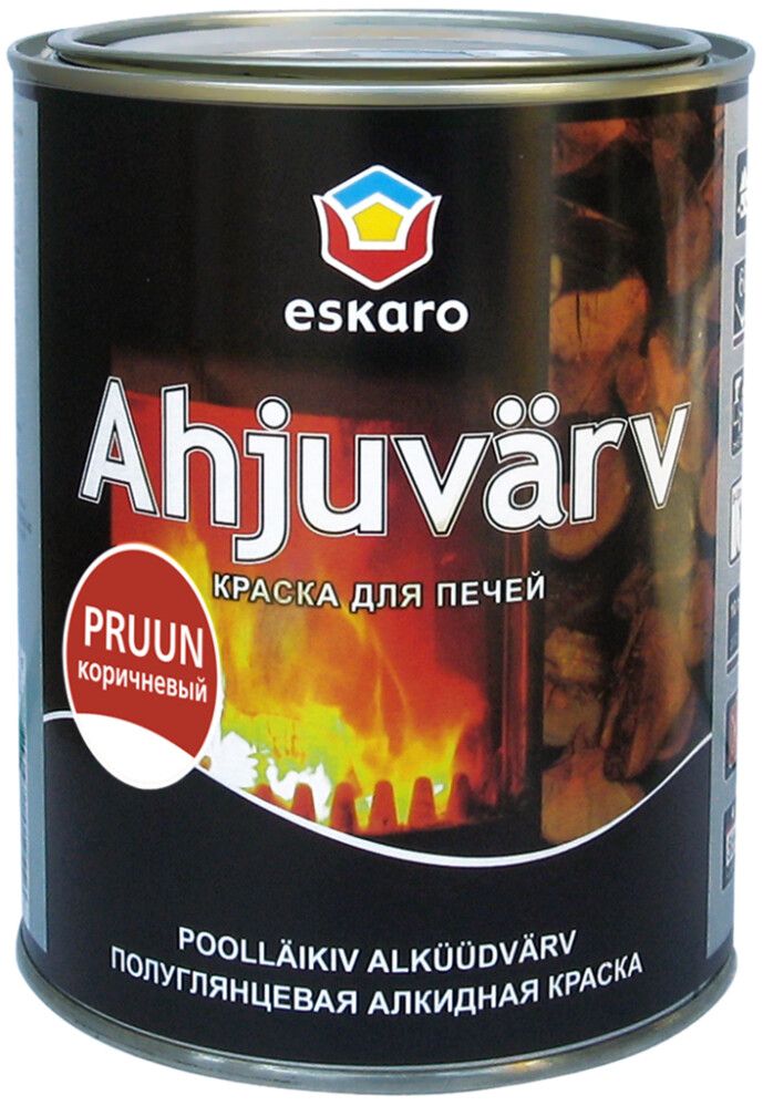Ahjuvärv Eskaro pruun - 0,9 l