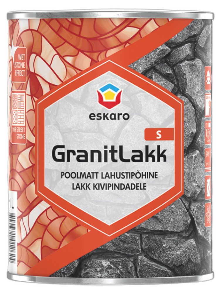 Lakk kivipindadele Eskaro GranitLakk S 1 l
