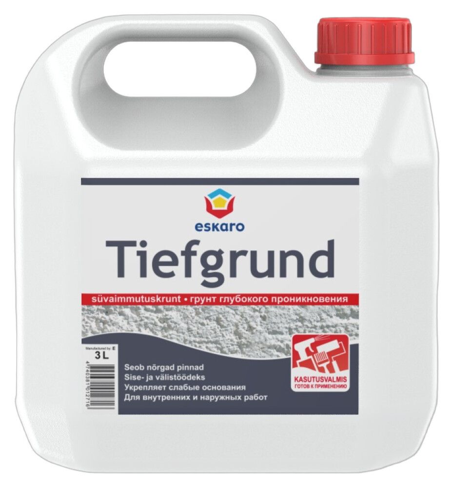 Süvaimmutuskrunt Eskaro Tiefgrund 3 l