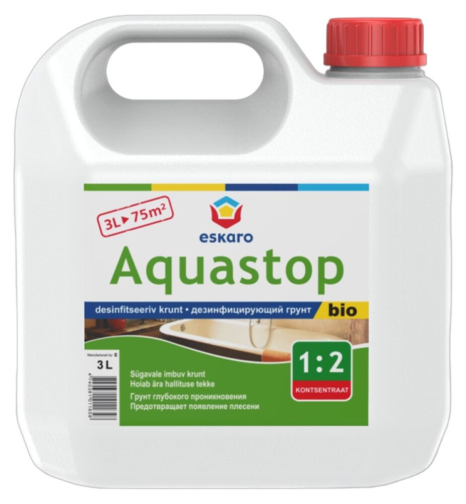 Desinfitseeriv krunt Eskaro Aquastop Bio 3 l