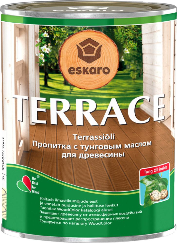 Terrassiõli Eskaro Terrace, hall 0,9 l
