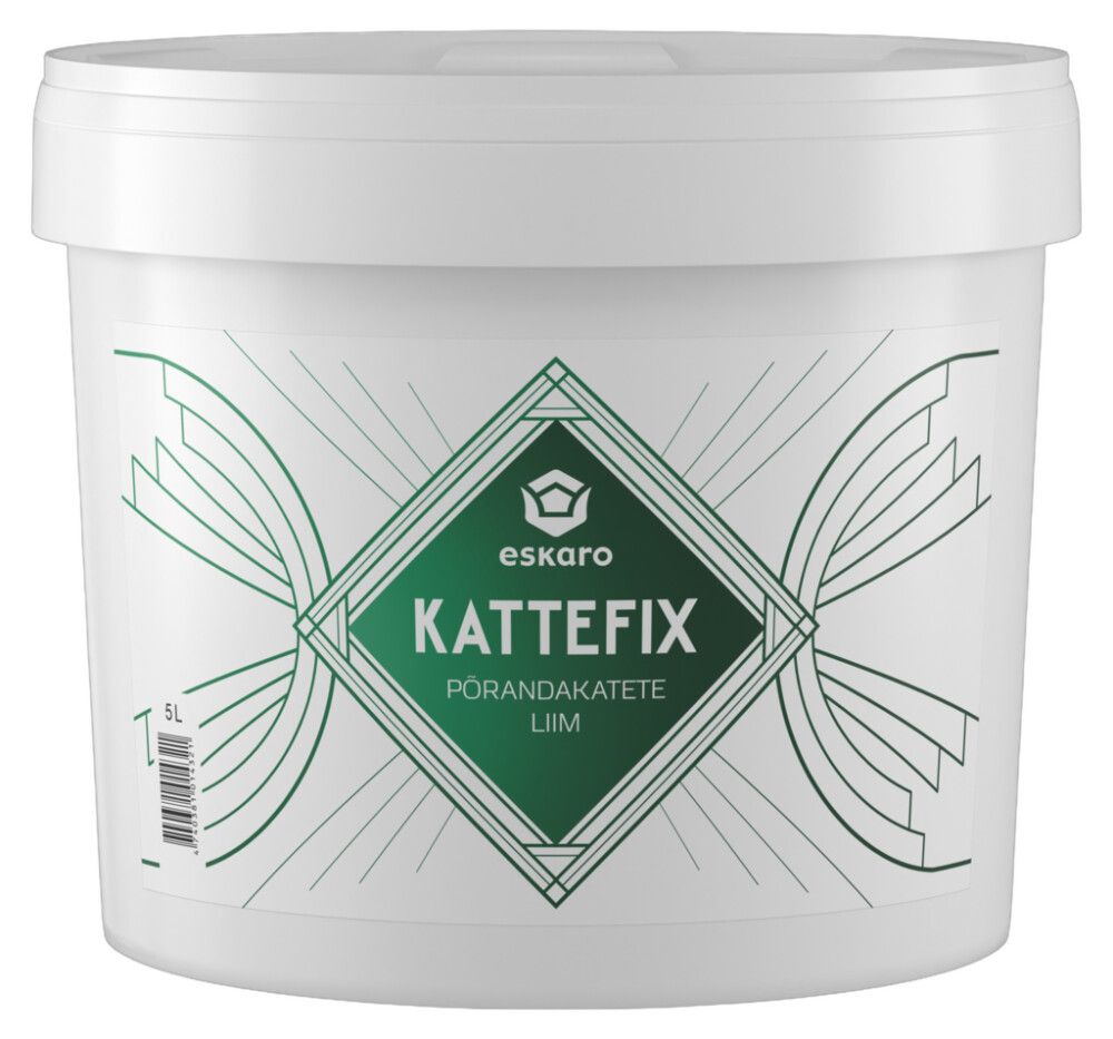 Põrandakatete liim Eskaro Kattefix 5 l