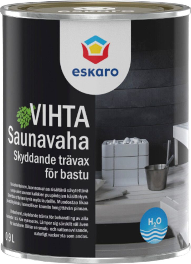 Saunavaha Eskaro Vihta, 0,9 l värvitu