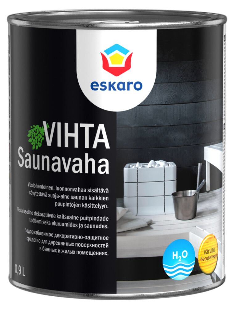 Saunavaha Eskaro Vihta, 0,9 l värvitu