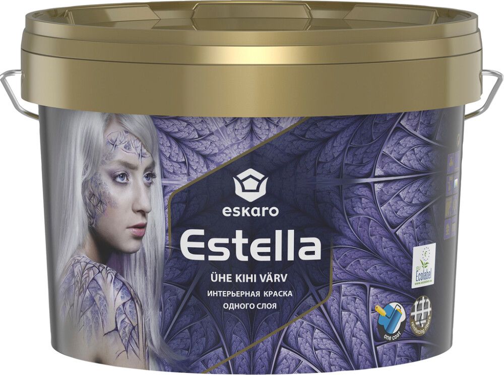 Seinavärv Eskaro Estella A 2,7 l valge