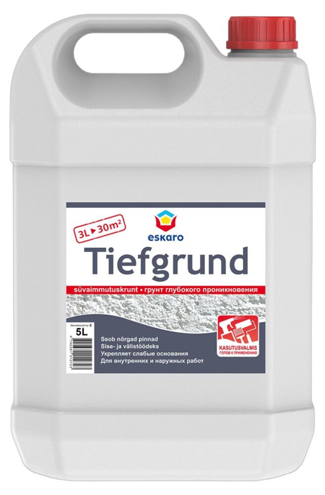 Süvaimmutuskrunt Eskaro Tiefgrund 5 l