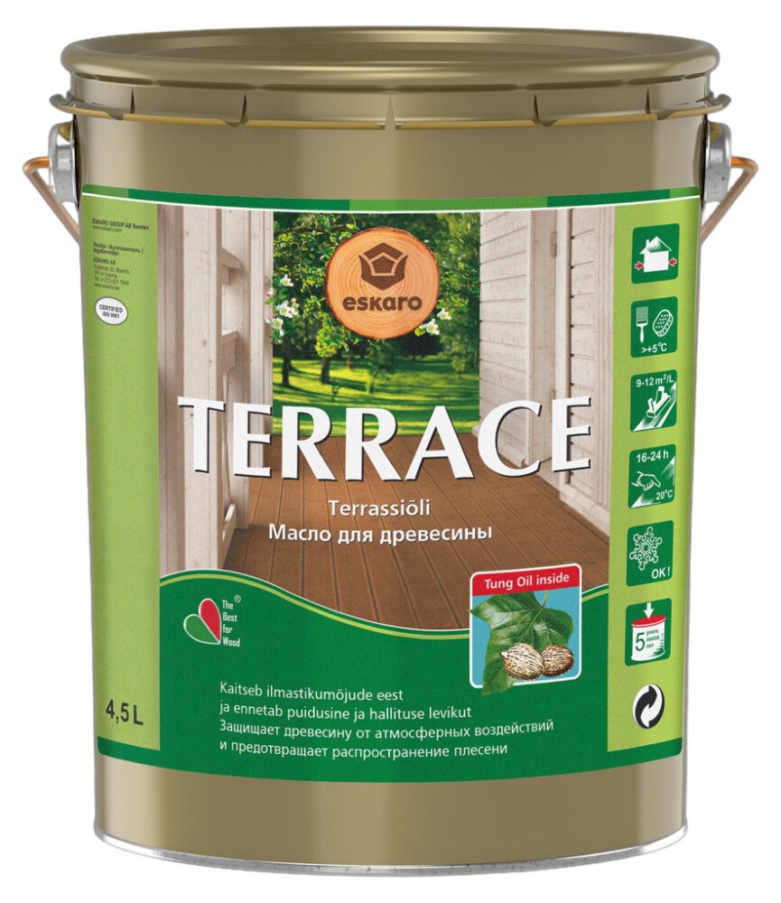 Terrassiõli Eskaro Terrace, hall 4,5 l