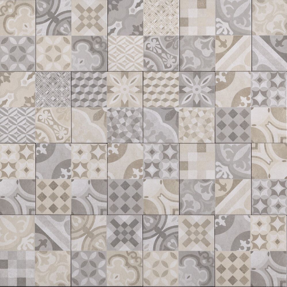 Seina-/põrandaplaat Serra Cementina Bicolor 34 x 34 cm