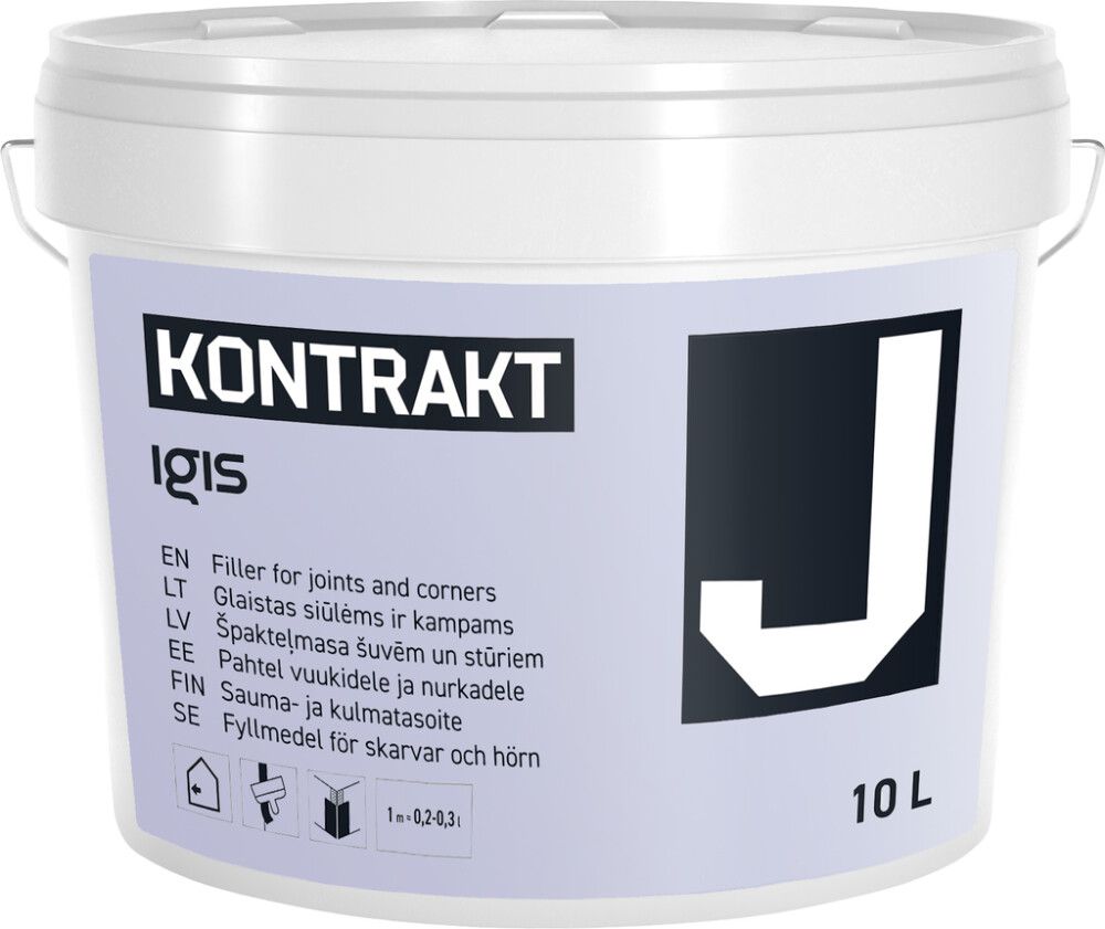 Pahtel vuukidele ja nurkadele Igis Kontrakt J 10 l