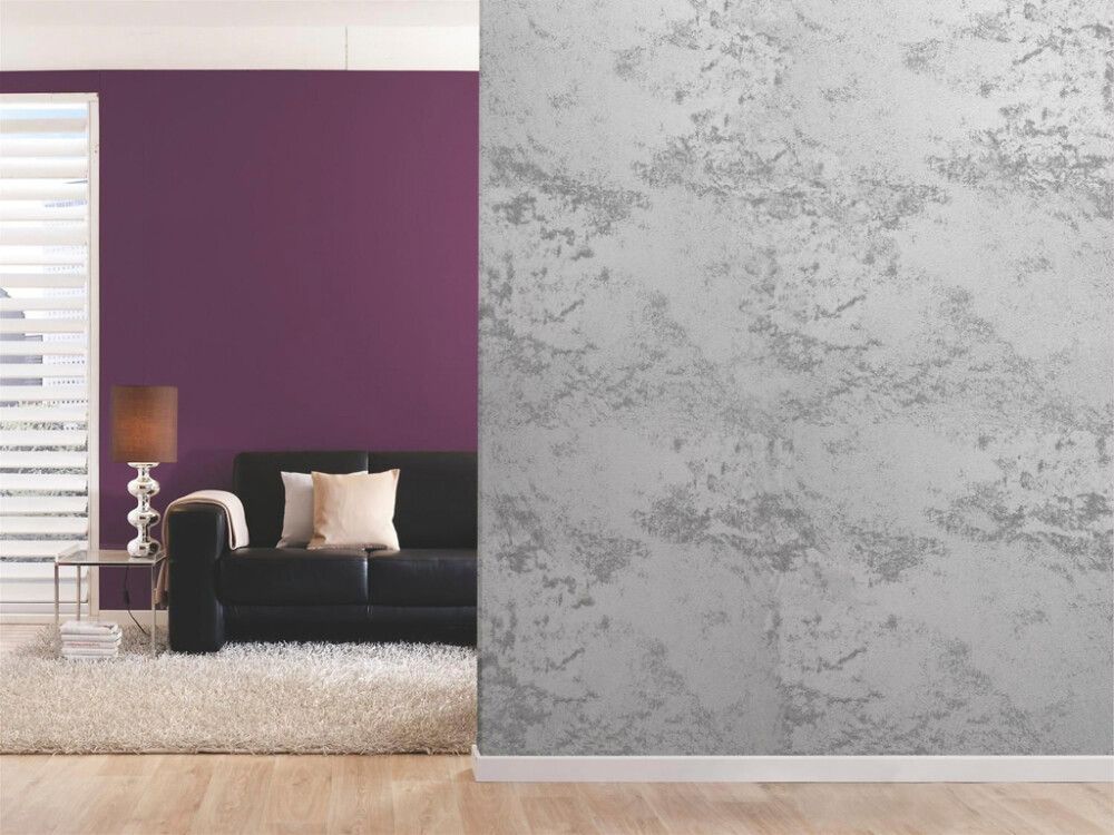 Dekoratiivvärv Alpina Farbrezepte Sturm-Optik 1 l hõbedane