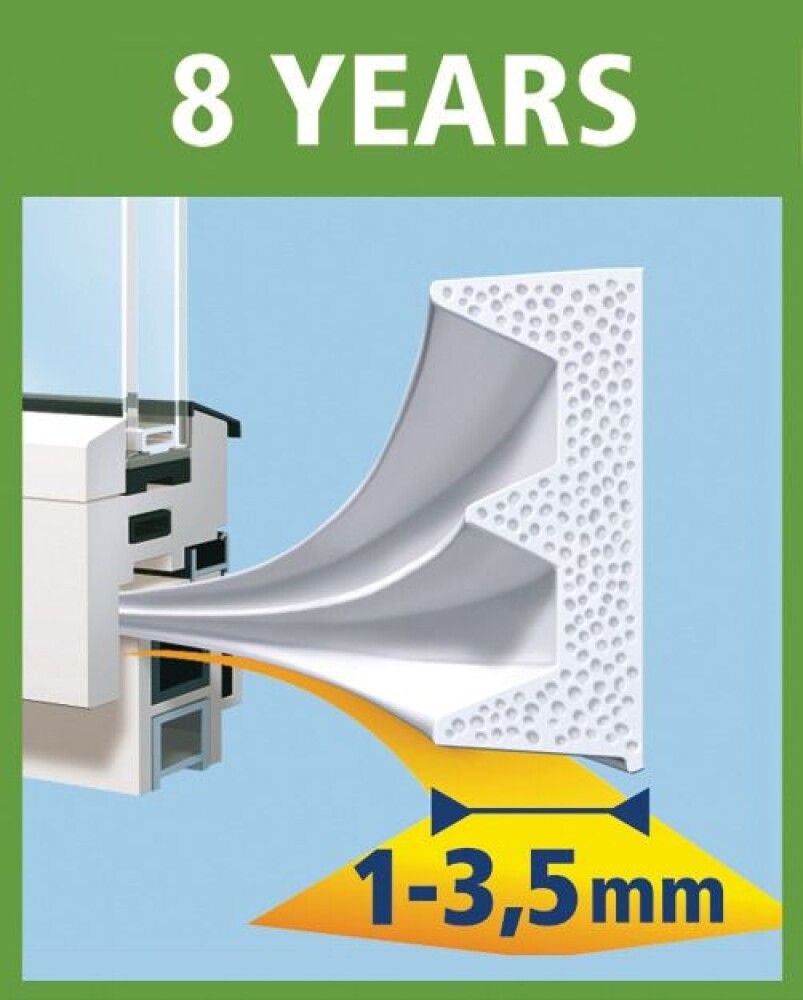 Kummitihend tesa® Moll E-profile 6 m valge