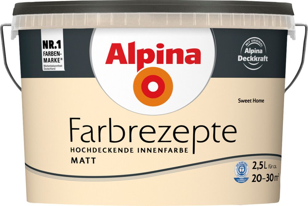 Sisevärv Alpina Farbrezepte Sweet Home 2,5 l