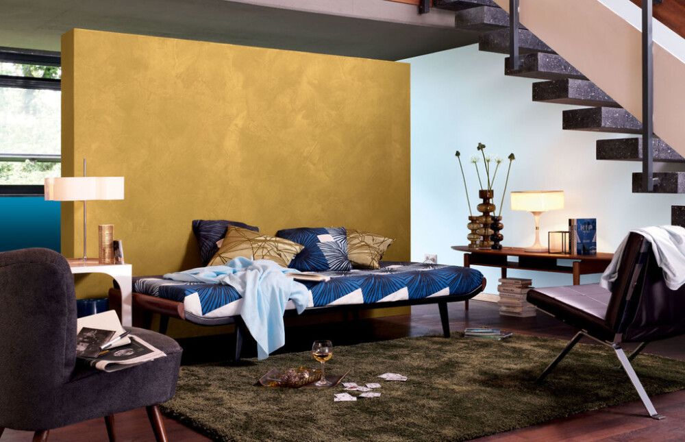 Efektvärv Alpina Farbrezepte Gold-Effekt, 3 l