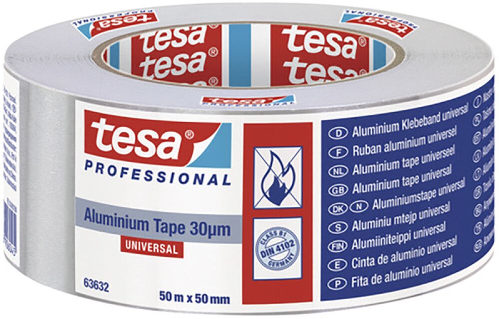 Alumiiniumteip tesa® Professional 50 m x 50 mm