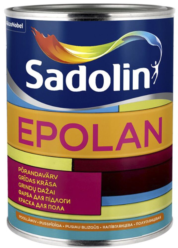 Põrandavärv Sadolin Epolan BC ainult toonimiseks 0,93 l