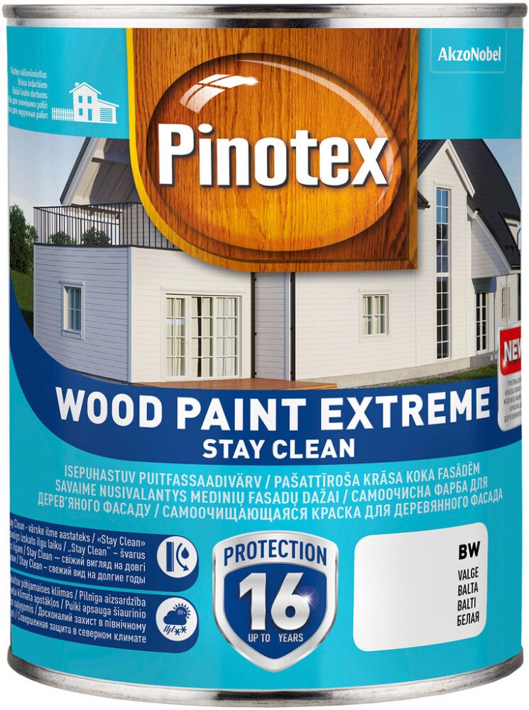 Puitfassaadivärv Pinotex Wood Paint Extreme ainult toonimiseks 0,94 l