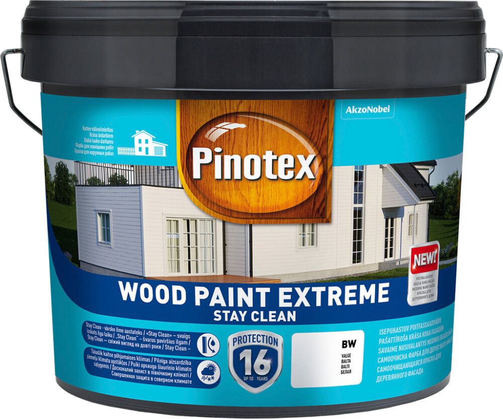 Puitfassaadivärv Pinotex Wood Paint Extreme ainult toonimiseks 9,4 l