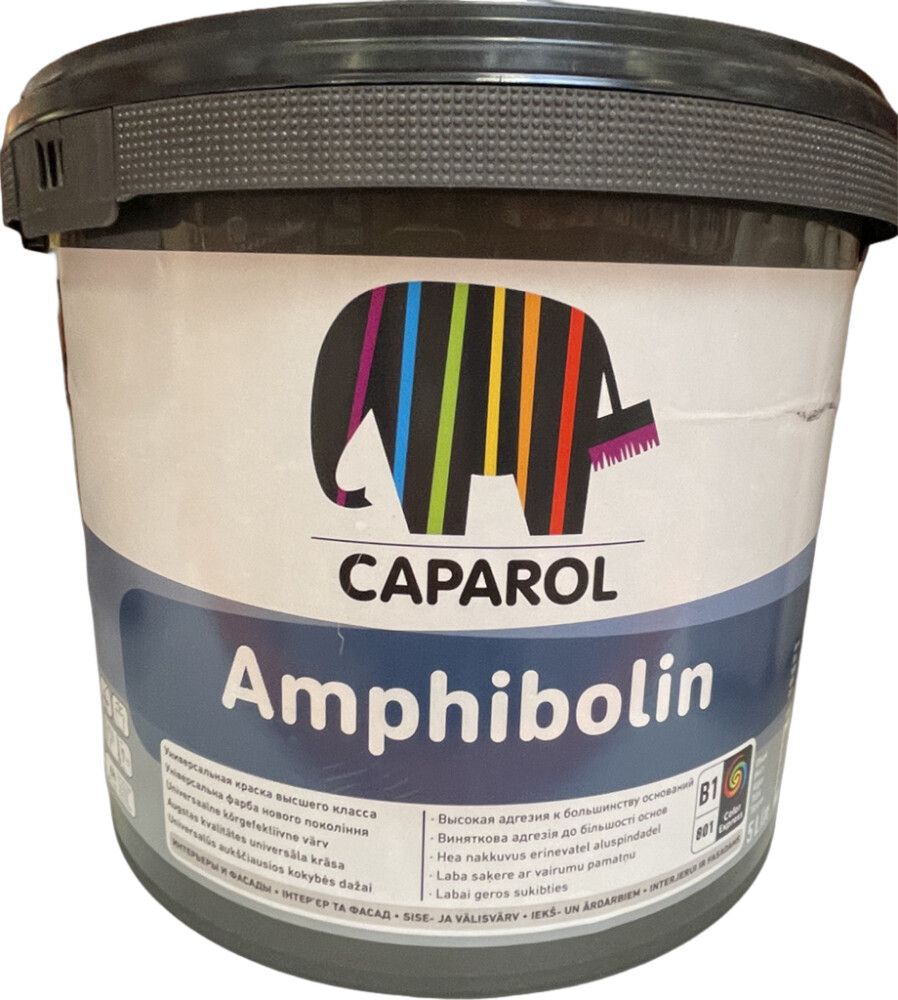 Universaalvärv Caparol Amphibolin B1 valge 5 l