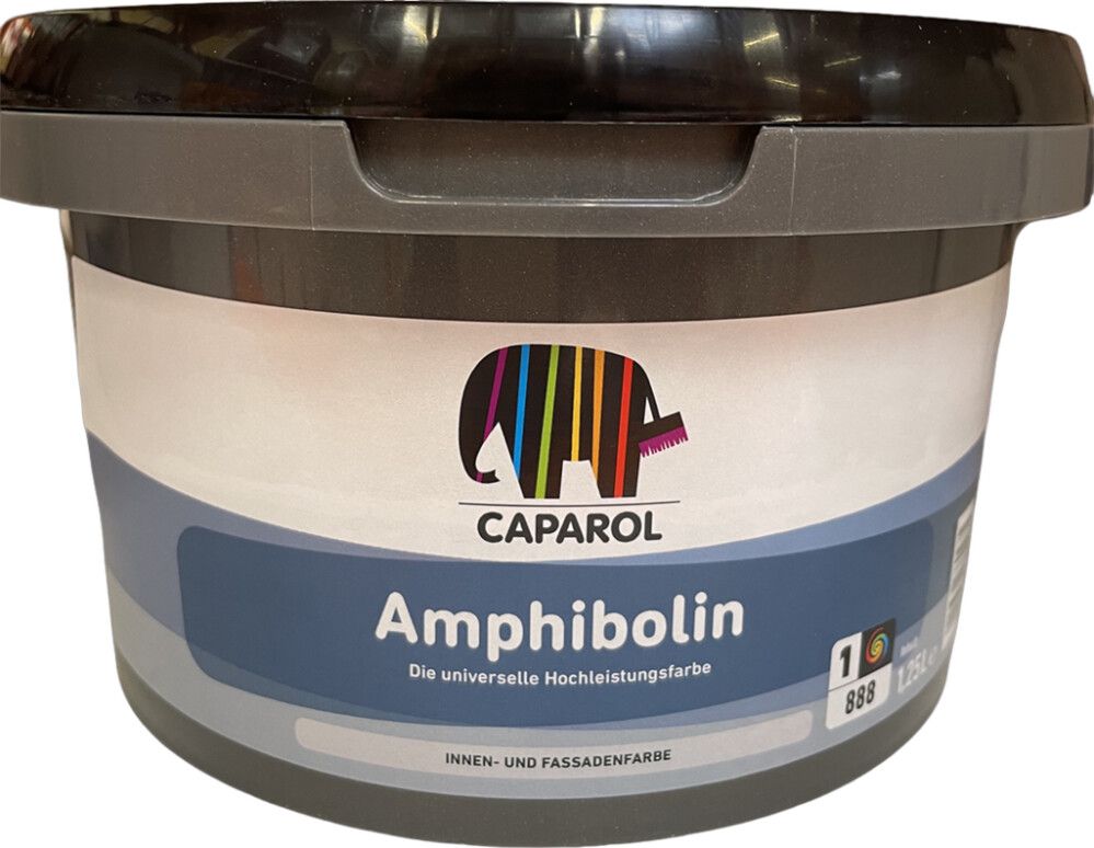 Universaalvärv Caparol Amphibolin B1 valge 1,25 l