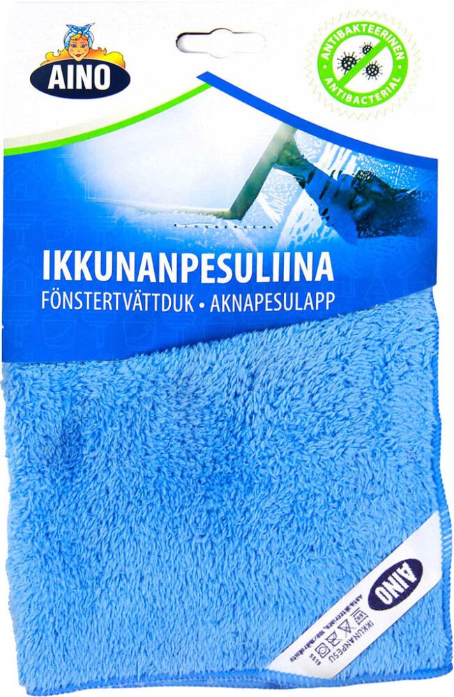Klaasipuhastuslapp Aino antistaatiline 40 x 40 cm