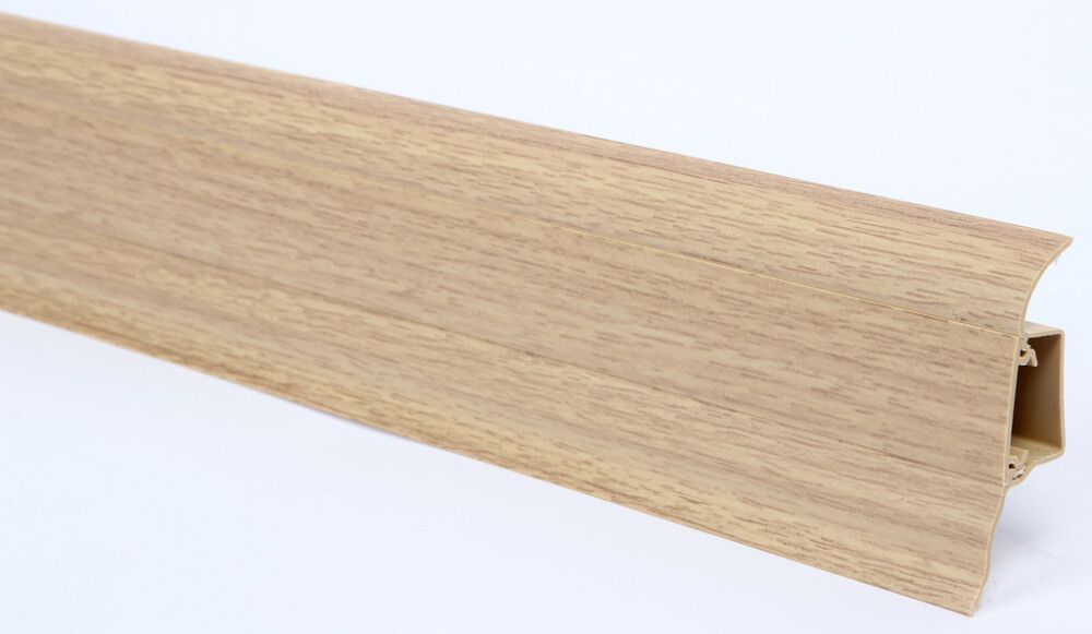 Sokliliist Döllken SLK50 PVC tamm rustik 25 x 50 x 2500 mm