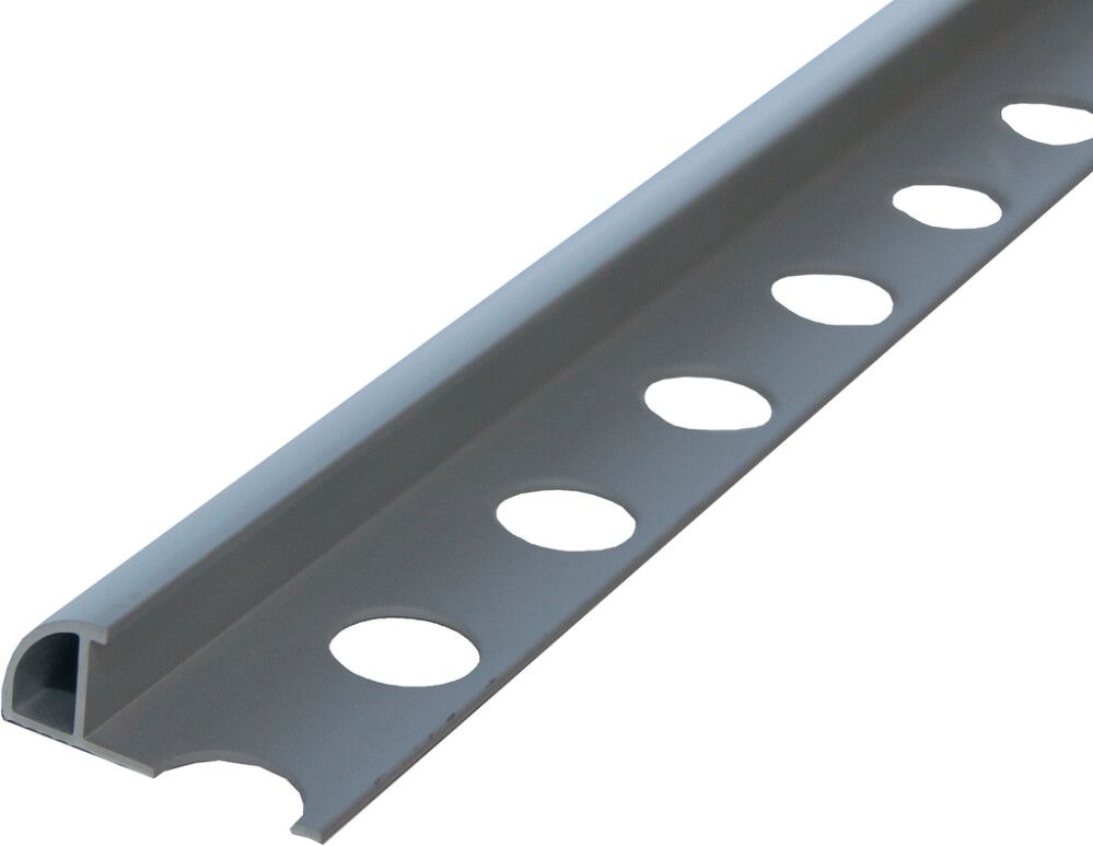 Plaadiliist Dione ümar alu hõbedane matt 8 x 2500 mm